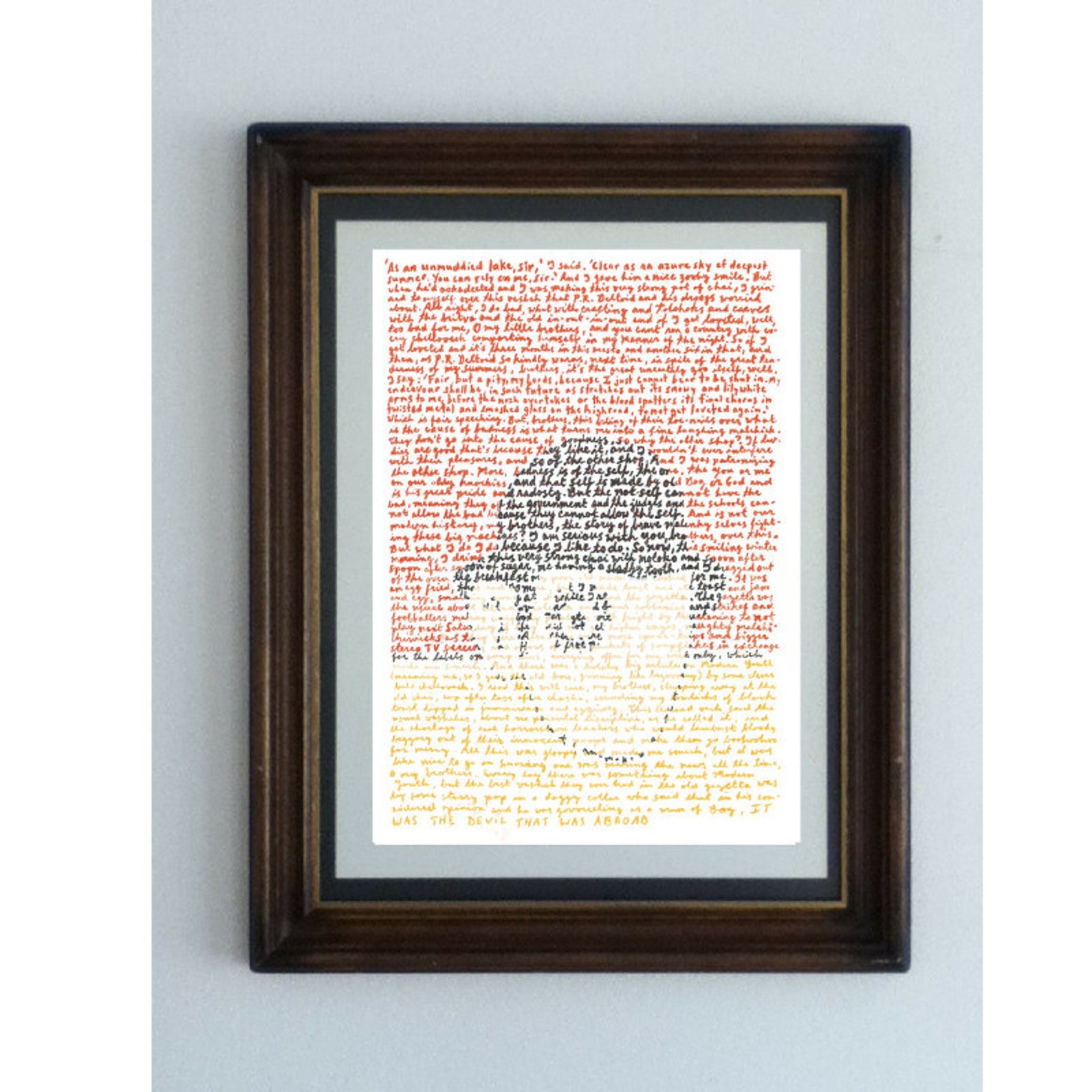 A Clockwork Orange Reading Poster of the Classic First Etsy UK