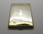 Classic Art Deco Webster Mir-a-Gold Two Tone Cigarette Case