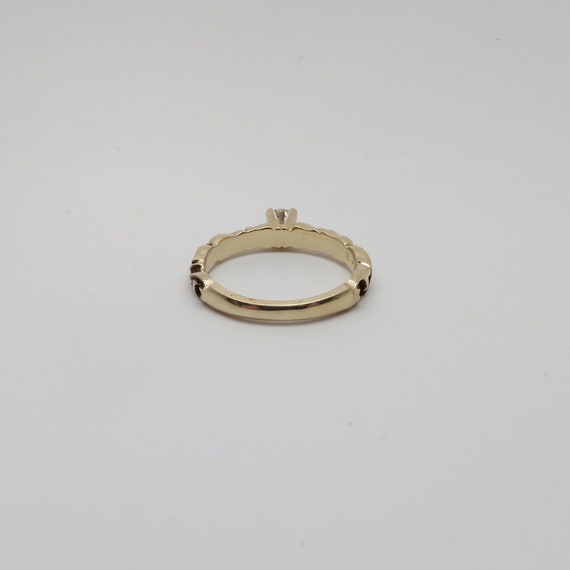 Gorgeous 14K Yellow Gold 2.28mm Wide Victorian St… - image 9