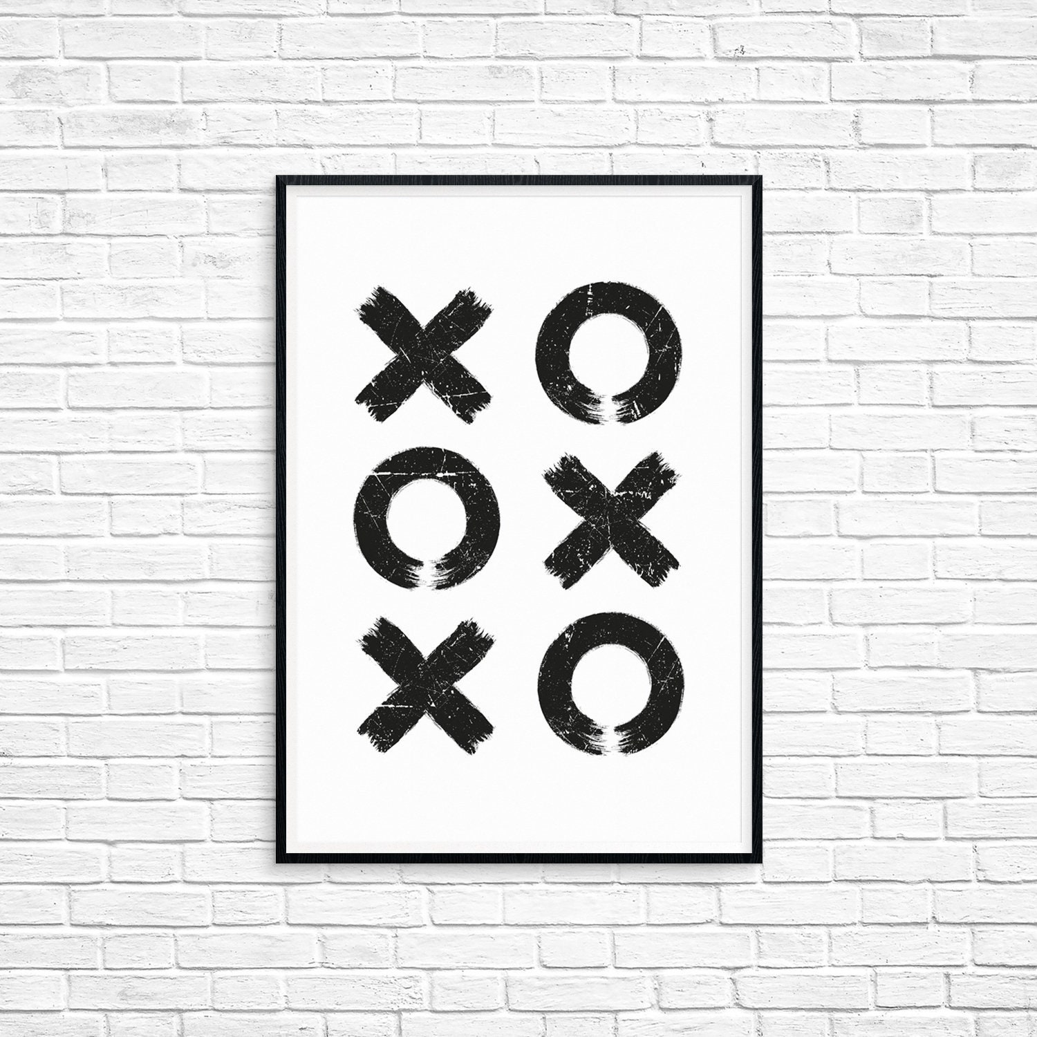 xo xoxo x o xoxo print wall art printable wall simple etsy