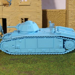 Char B1 Bis — WWII French Tank | 1/32 (54mm)–1/56 (28mm) Scale Model