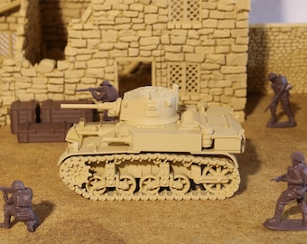 21st Century Toys - 1/32 Scale US M5 Stuart Tank Including Two