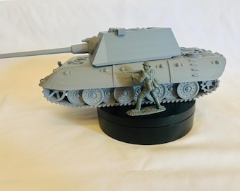 E100 — WWII German Tank Destroyer | 1/32 (54mm)–1/56 (28mm) Scale Model