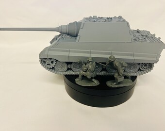 Jagdtiger — WWII German Tank Destroyer | 1/32 (54mm)–1/56 (28mm) Scale Model