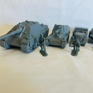 WWII (x4) German Vehicle Pack #4: 1/32 Scale Army Men