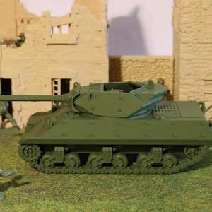 M10 Wolverine — WWII American Tank Destroyer | 1/32 (54mm)–1/56 (28mm) Scale Model image 1