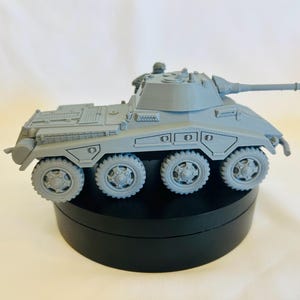 Puma SdKfz 234 WWII German Armored Car: 1/32 Army Men Scale