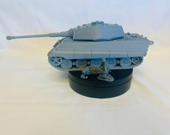 Solido 1/50, Char Tigre I Gris, 8,8cm, WW2, 1ère Div S