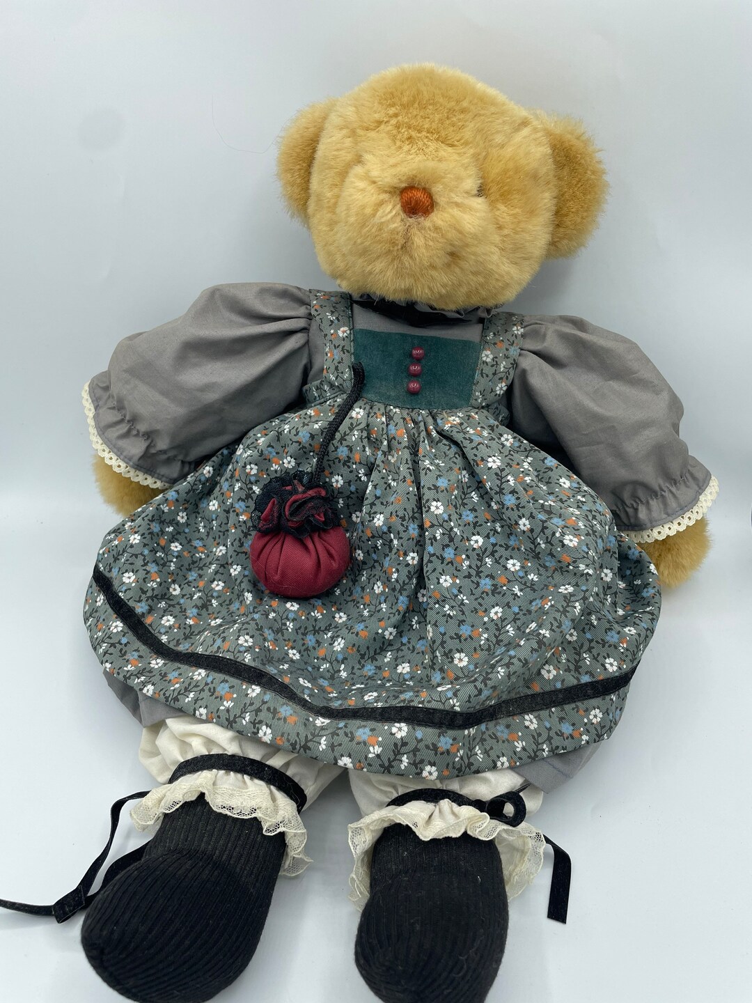 Gund Golden Bear Plush 1983 Playthings Past Stuffed Animal Etsy