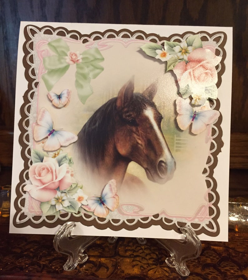 pferd liebhaber geburtstag geburtstagskarte fur etsy
