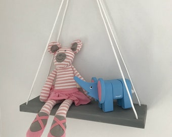 Swing shelf // doll swing // doll shelf