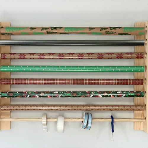 Wrapping Paper Storage // Gift Wrap Storage // Vinyl Roll Etsy