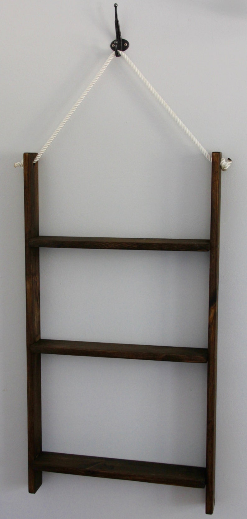 Hanging Ladder Shelf Etsy