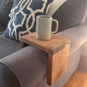 Couch sleeve // sofa sleeve // armrest tray // couch tray table // couch arm tray // sofa arm tray