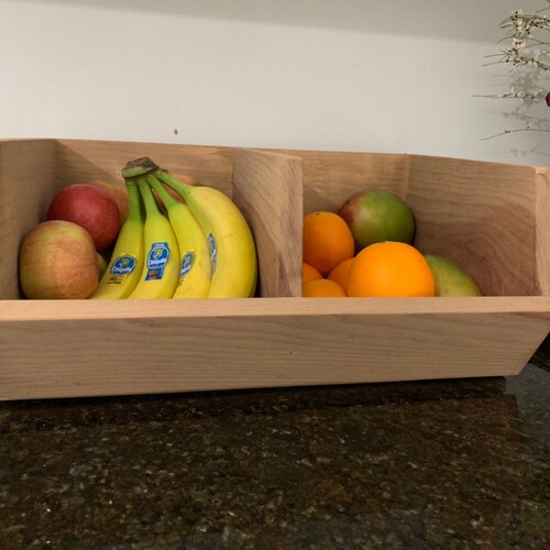 Produce Box // Vegetable Bin // Kitchen Storage // Toy Storage Etsy