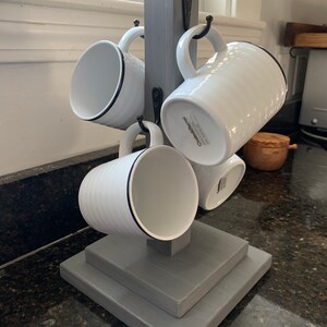 Mug tree // Mug storage // kitchen storage image 3