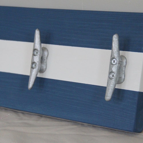 Nautical Coat or Towel Hanger //nautical Nursery Decor // Etsy