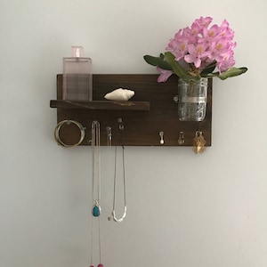 Jewelry organizer // Wall jewelry organization // Necklace holder