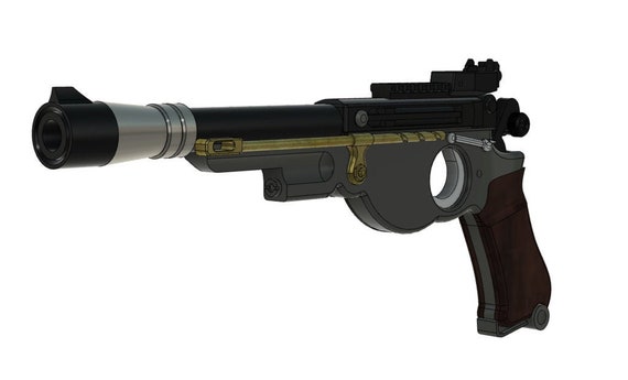 The Mandalorian Blaster with working trigger