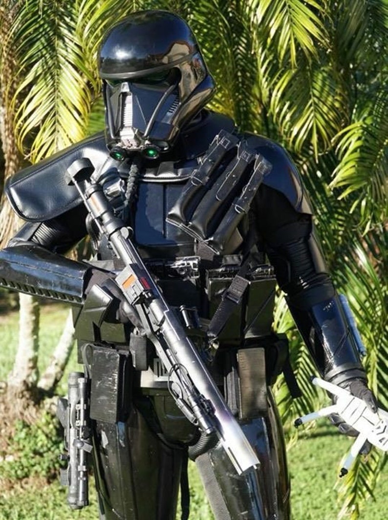 Death Trooper Armor Kit V3 Gel Coated Black Fiberglass | Etsy