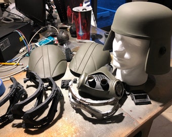 Mud Trooper Armor and Helmet Kit - Fiberglass and Resin