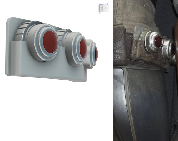 Mandalorian Belt Charges Print Files