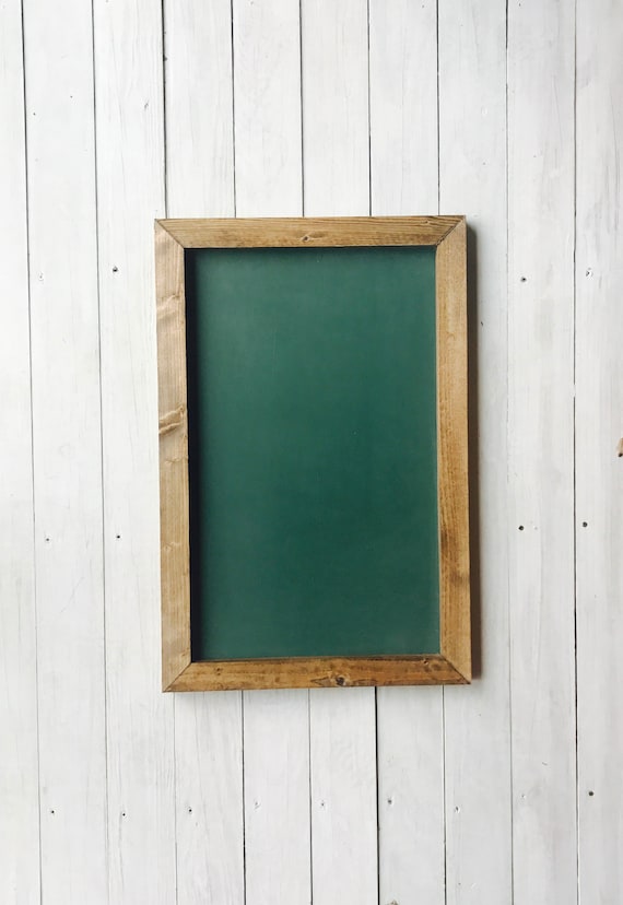 Rustic Framed Chalkboard Kitchen Chalkboard Wedding Etsy