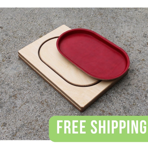 Leather Catchall Tray Mold, Wet Mold Form, Valet Tray - JFmade