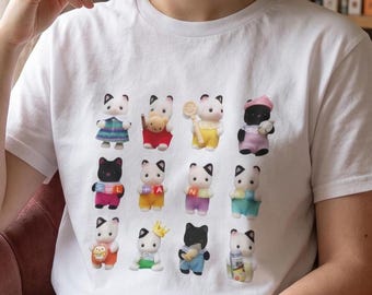 Kitty Clan Couture Shirt | Calico Critters Shirt | Gift for Her | Cat Shirt
