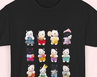 Koszula Kitty Clan Couture | Koszula Calico Critters | Prezent dla niej | Koszula z kotem