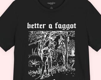 Beter een flikker dan een fascist - Queer Resistance-T-shirt