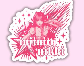 Pegatina de Nikki Stardust / Diseño de Nikki Infinity Gacha