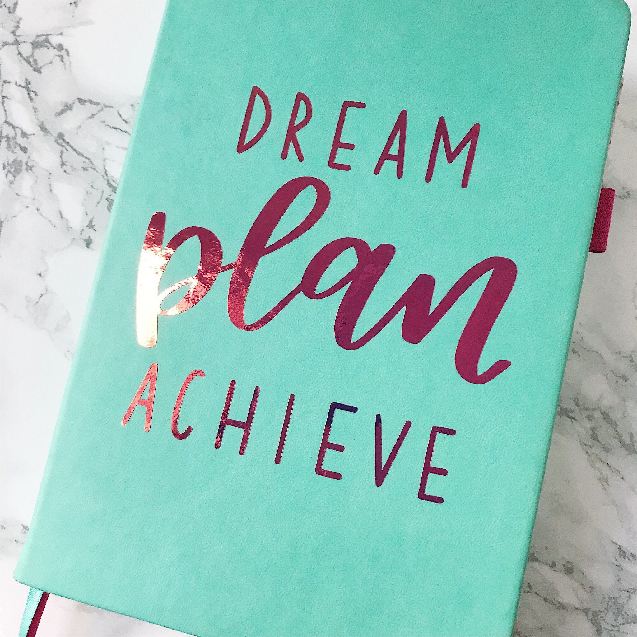 SALE Dream Plan Achieve Vinyl Planner Sticker | Etsy