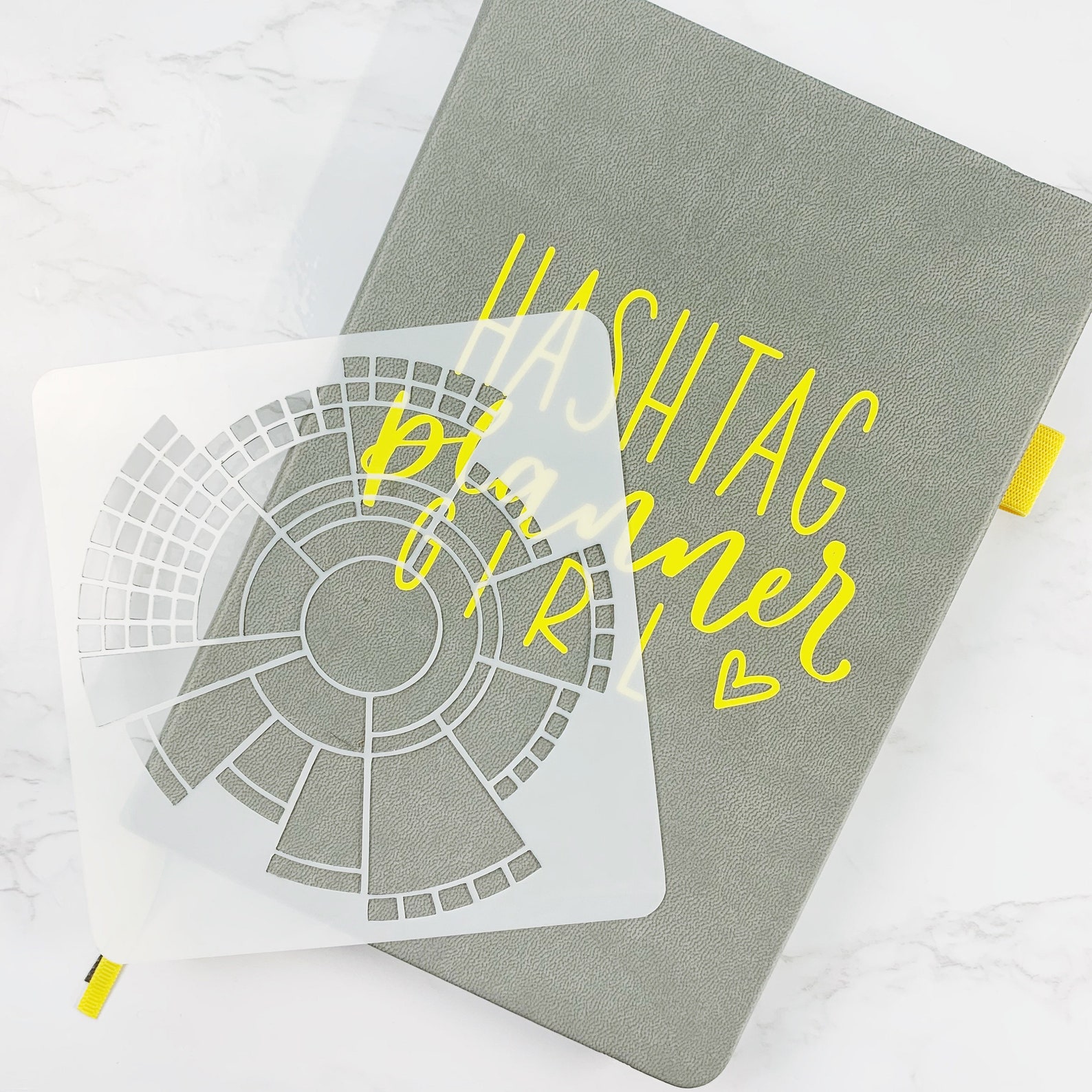 Bullet Journal Monthly Circle Tracker Stencil Habit Tracker | Etsy
