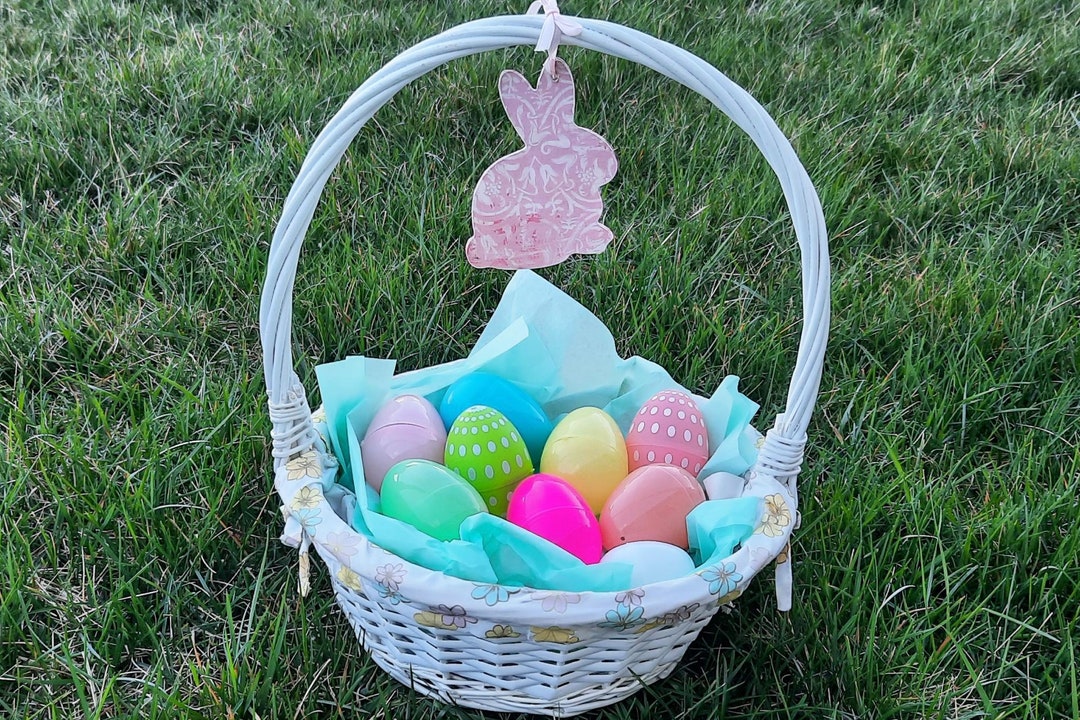 Wood Easter Bunny Ornaments Wood Ornaments Easter Gift Etsy