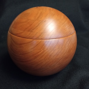 Keepsake Box, 7-1/2 Inch, Maple, Cherry, Walnut, Mahogany, Memory Box