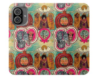 East Africa Collage Flip Case | Phone Wallet Cover
