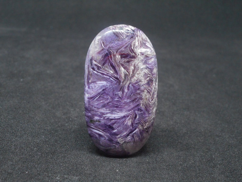 High quality Siberian Charoite cabochon Russian Charoite gemstone 43mm*24mm*5.5mm