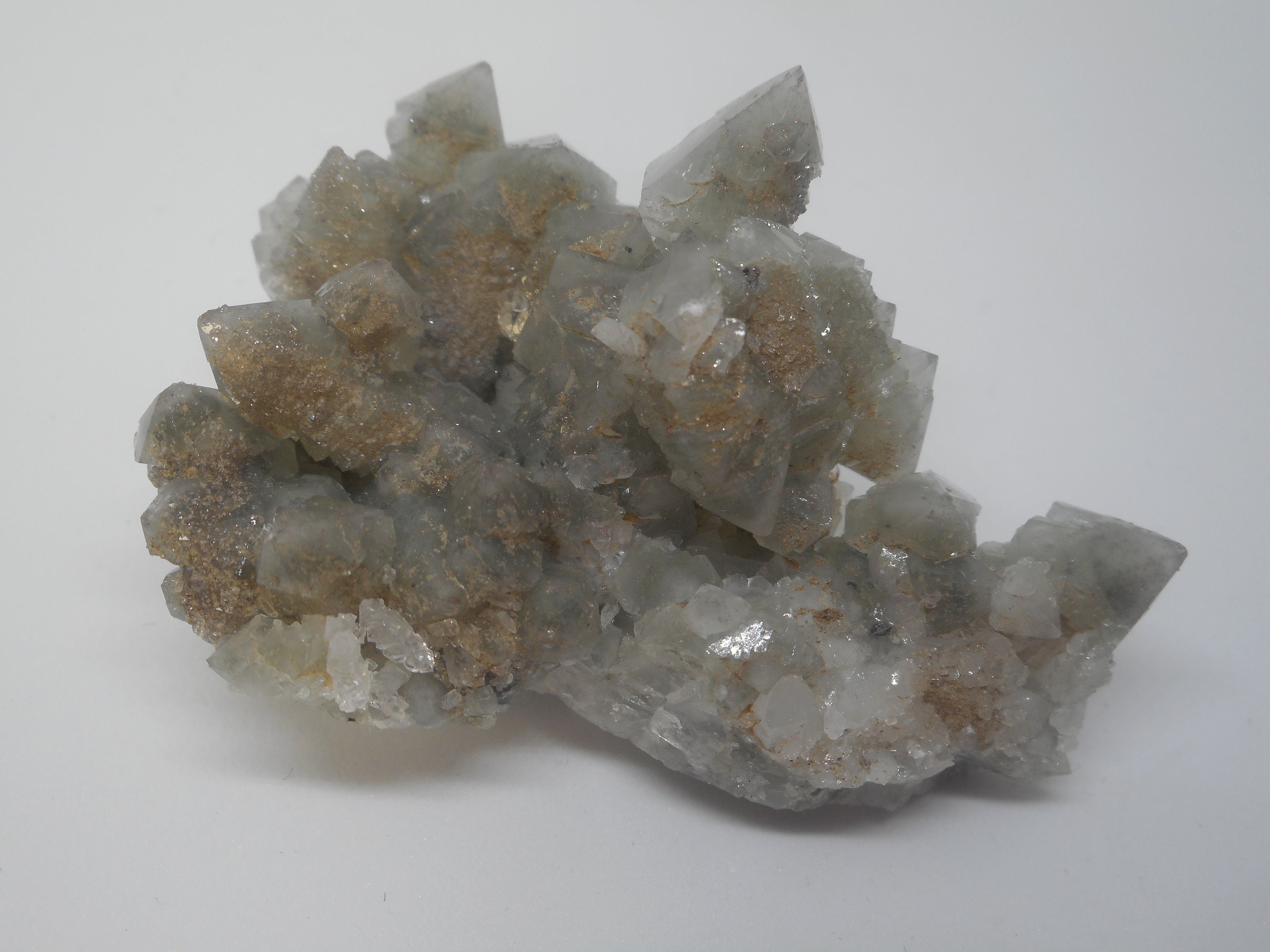 Chlorite Quartz Crystal Cluster 24. Mineral Specimen Etsy