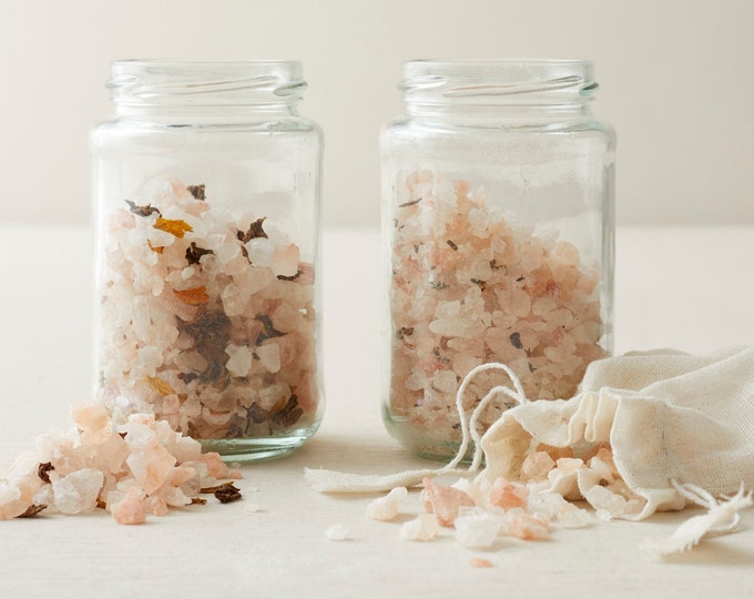 Relaxing Fragrant Himalayan Salt Bath Soak 300g Refill Plastic Free