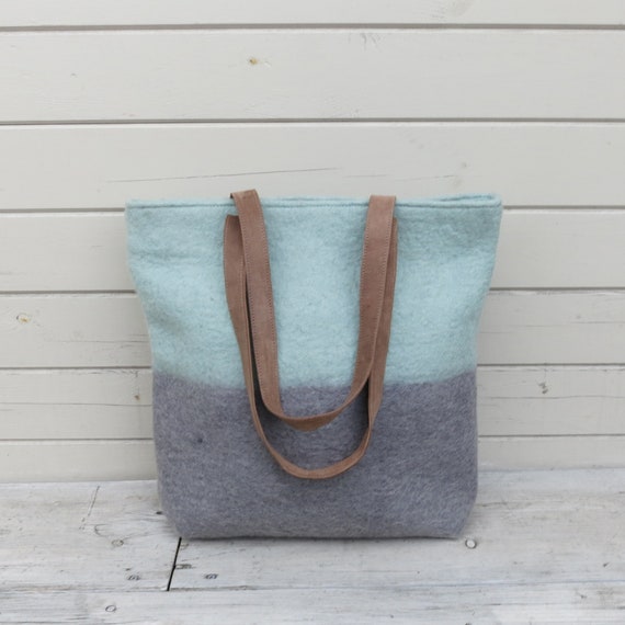 fair trade leather tote