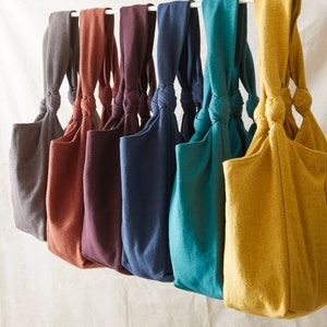 Fair Trade Vegan Comfy Everyday Shoulder Bag Zip Close image 1