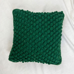 Fair Trade Chunky Boho Bobble Wool Cushion Cover 40cm image 6