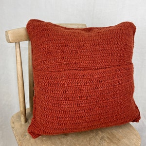 Fodera per cuscino in lana Bobble Chunky del commercio equo e solidale, 40 cm immagine 9