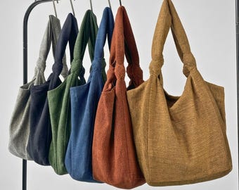 Fair Trade Vegan Comfy Everyday Shoulder Bag Zip Close