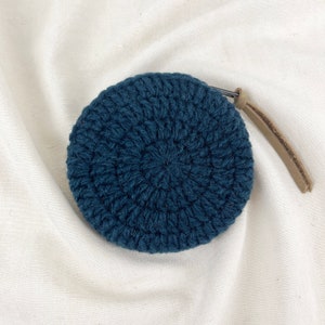 Fair Trade Crochet Wool Circular Spiral Coin Purse image 7