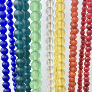 Fair Trade Eco Recycled Glass Bead Jewellery