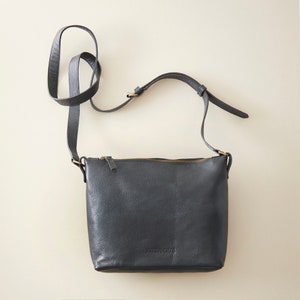 Fair Trade Classic Leather Shoulder Cross Body Handbag