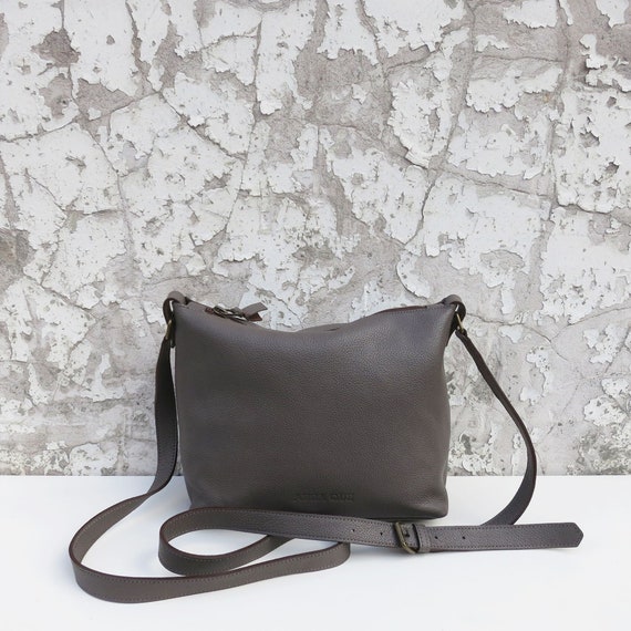 fair trade leather crossbody bag