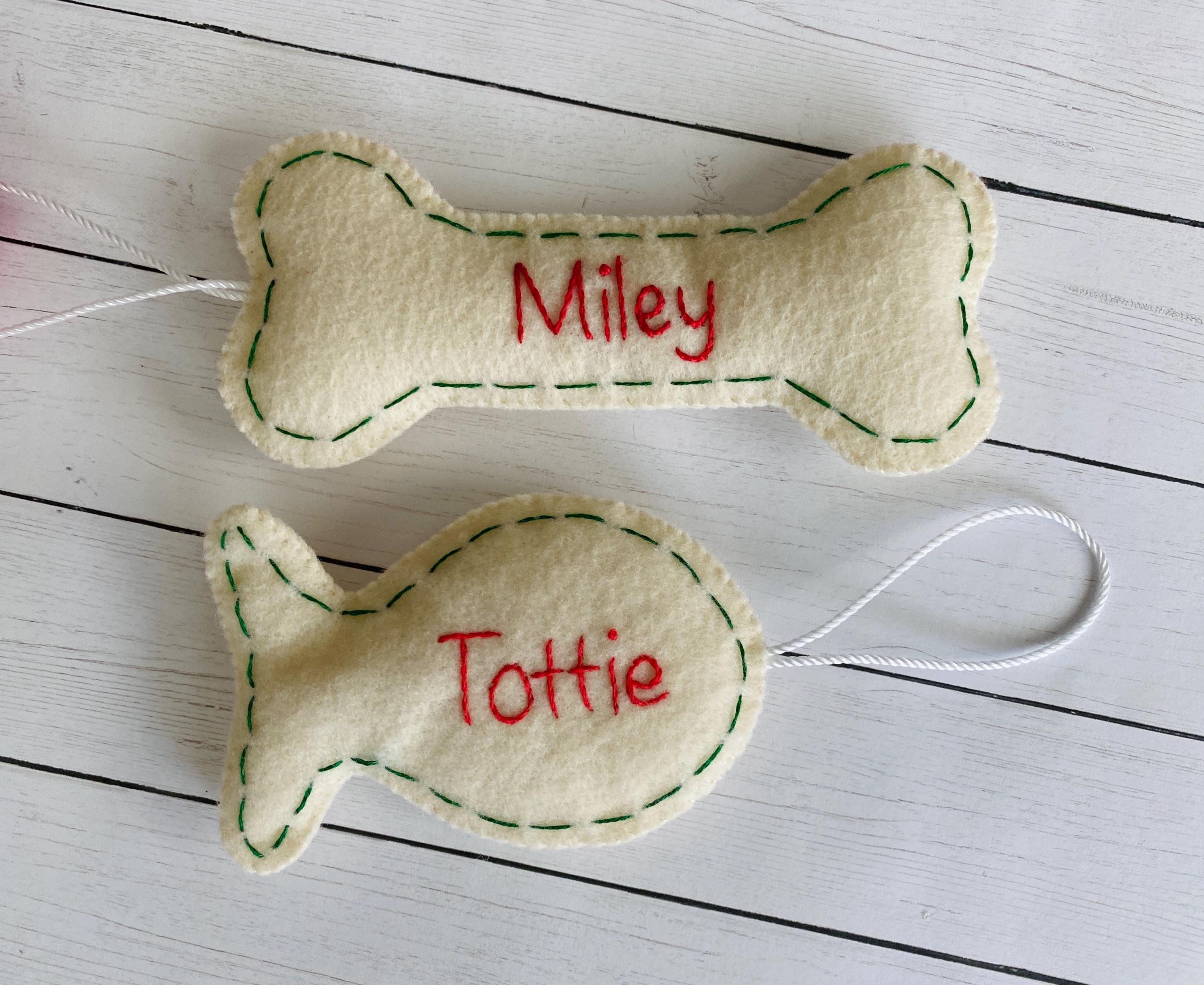 Kit De Broderie Toile à Aiguille HP - Pattes De Chien - Ornement De Noël - Neuf